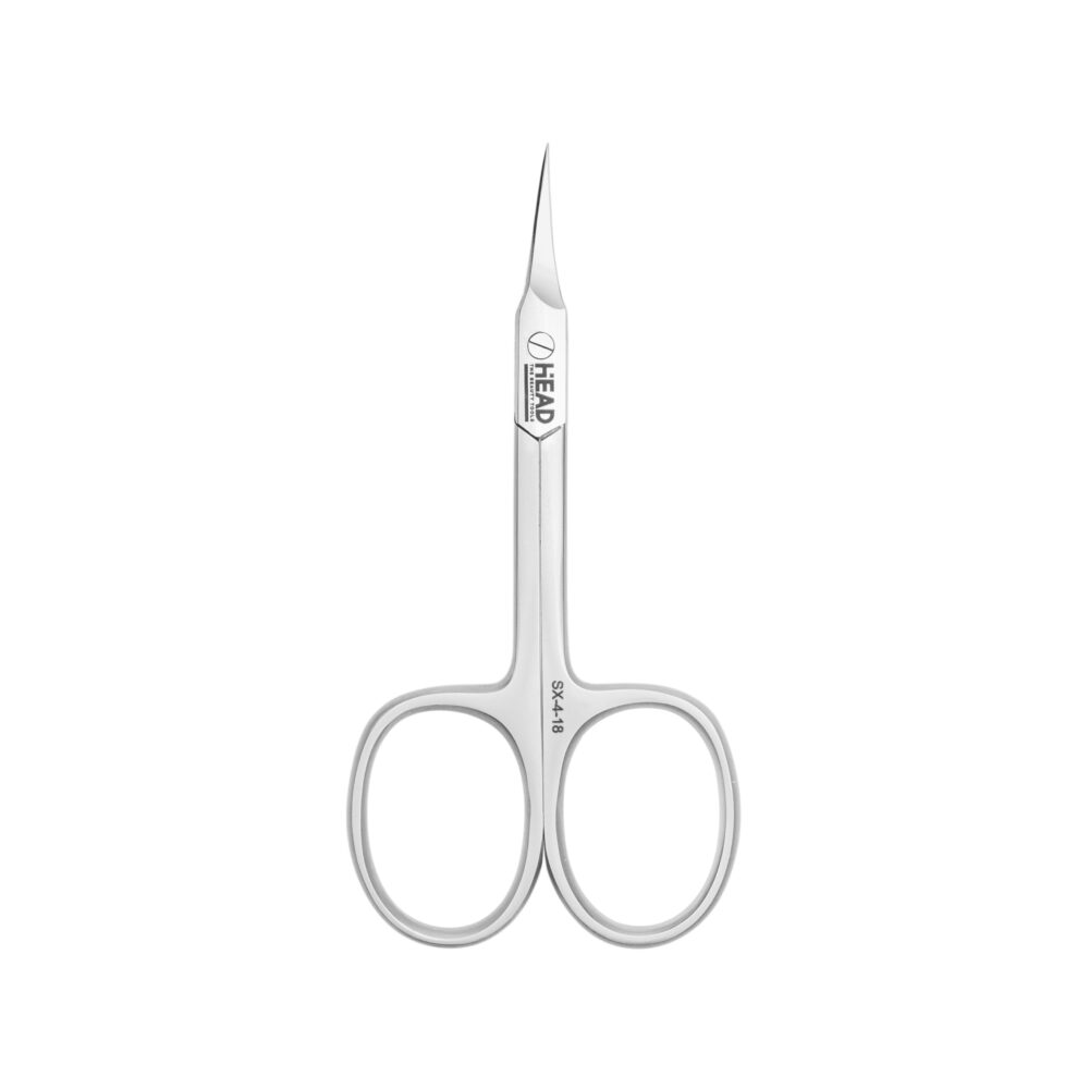 SX-4-18 Foarfece profesionale pentru cuticule X-line 4, lame 18 mm, Wave - imagine 2